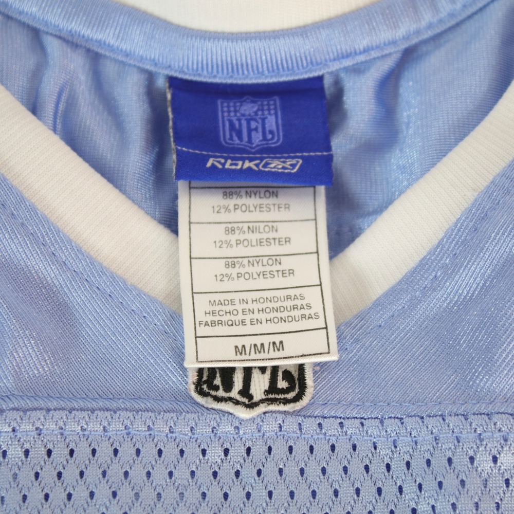 Reebok Light Blue NFL New England Patriots Tom Brady #12 Jersey Women's Size M - Picture 3 of 4